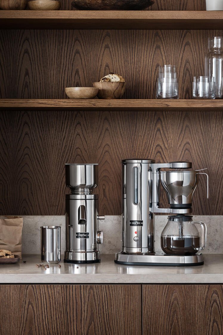 Kaffemaskine - stål